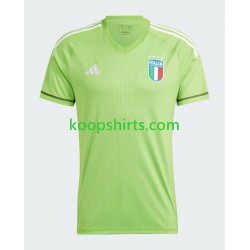 Italië Doelman Thuis Football Jersey 2023 Mens Korte Mouwen