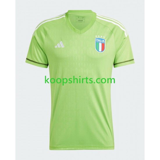 Italië Doelman Thuis Football Jersey 2023 Mens Korte Mouwen Italië Doelman Thuis Football Jersey 2023 Mens Korte Mouwen