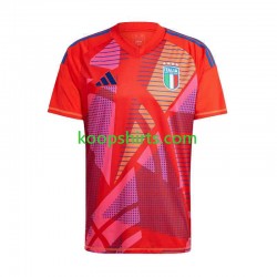 EK 2024 Italië Doelman Thuis Tenue Heren Voetbalshirts Korte Mouwen
