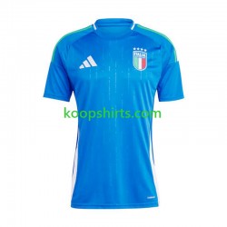 EK 2024 Italië Thuis Tenue Heren Voetbalshirts Korte Mouwen