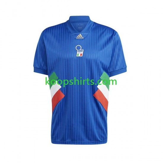 Italië Retro Thuis Tenue Heren Voetbalshirts Icon 2022-2023 Korte Mouwen Italië Retro Thuis Tenue Heren Voetbalshirts Icon 2022-2023 Korte Mouwen