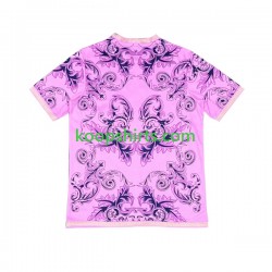Italië Roze Tenue Heren Voetbalshirts Versace 2023-2024 Korte Mouwen