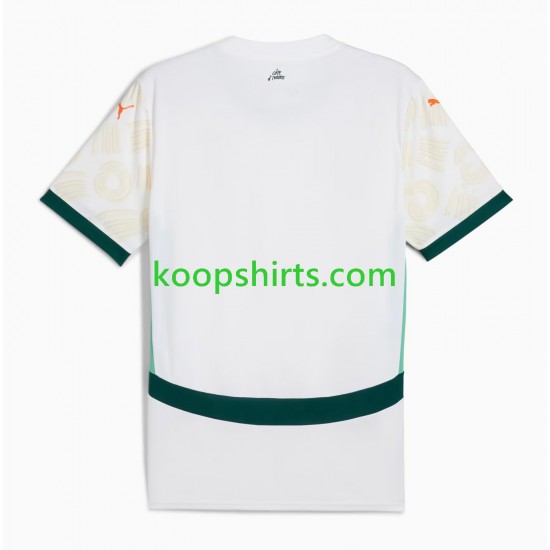 Ivoorkust Uit Tenue Heren Voetbalshirts 2025 Korte Mouwen