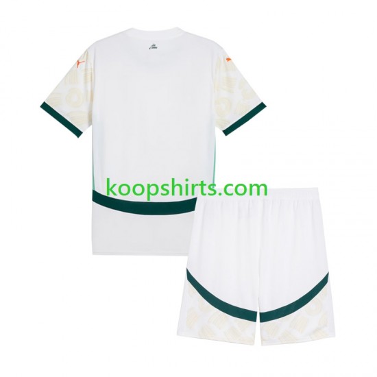Ivoorkust Uit Tenue Kinder Voetbalshirts 2025 Korte Mouwen