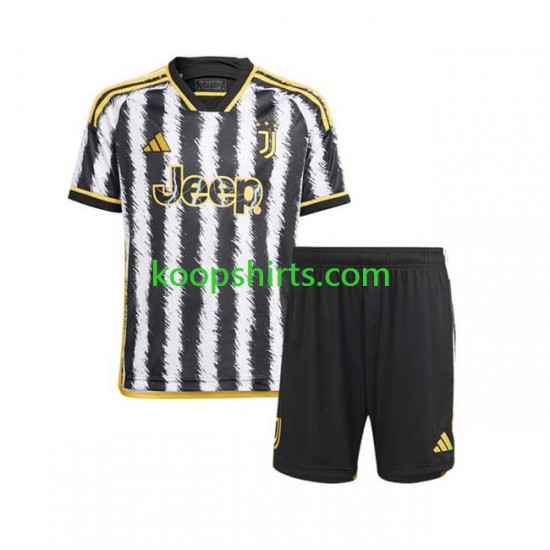 Juventus Thuis Tenue Kinder Voetbalshirts 2023-2024 Korte Mouwen Juventus Thuis Tenue Kinder Voetbalshirts 2023-2024 Korte Mouwen