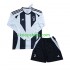 Juventus Thuis Tenue Kinder Voetbalshirts 2024-2025 Lange Mouwen
