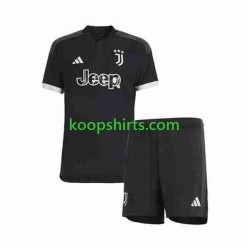 Juventus Derde Tenue Kinder Voetbalshirts 2023-2024 Korte Mouwen