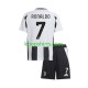Juventus Thuis Tenue Kinder Voetbalshirts Cristiano Ronaldo 7 2024-2025 Korte Mouwen Juventus Thuis Tenue Kinder Voetbalshirts Cristiano Ronaldo 7 2024-2025 Korte Mouwen