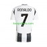 Juventus Thuis Tenue Heren Voetbalshirts Cristiano Ronaldo 7 2024-2025 Korte Mouwen