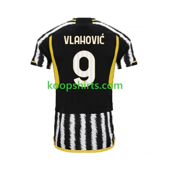 USA Juventus Thuis Tenue Heren Voetbalshirts Dn Vlahovic 9 2023-2024 Korte Mouwen USA Juventus Thuis Tenue Heren Voetbalshirts Dn Vlahovic 9 2023-2024 Korte Mouwen