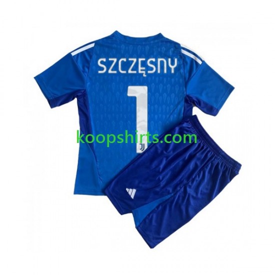 Juventus Doelman Thuis Tenue Kinder Voetbalshirts Wojciech Szczesny 1 2023-2024 Korte Mouwen Juventus Doelman Thuis Tenue Kinder Voetbalshirts Wojciech Szczesny 1 2023-2024 Korte Mouwen