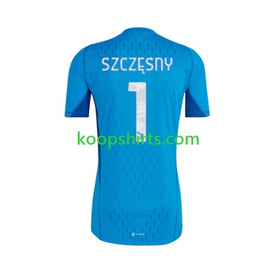 Juventus Doelman Thuis Tenue Heren Voetbalshirts Wojciech Szczesny 1 2023-2024 Korte Mouwen Juventus Doelman Thuis Tenue Heren Voetbalshirts Wojciech Szczesny 1 2023-2024 Korte Mouwen