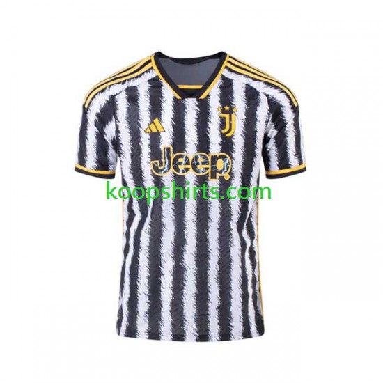 Juventus Thuis Tenue Heren Voetbalshirts 2023-2024 Korte Mouwen Juventus Thuis Tenue Heren Voetbalshirts 2023-2024 Korte Mouwen