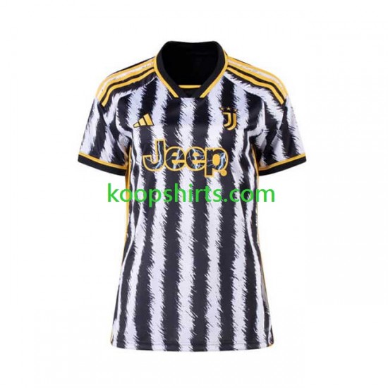 Juventus Thuis Tenue Dames Voetbalshirts 2023-2024 Korte Mouwen Juventus Thuis Tenue Dames Voetbalshirts 2023-2024 Korte Mouwen