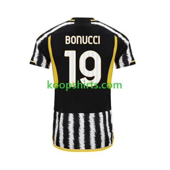 Juventus Thuis Tenue Heren Voetbalshirts Leonardo Bonucci 19 2023-2024 Korte Mouwen Juventus Thuis Tenue Heren Voetbalshirts Leonardo Bonucci 19 2023-2024 Korte Mouwen