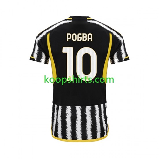 Juventus Thuis Tenue Heren Voetbalshirts Paul Pogba 10 2023-2024 Korte Mouwen Juventus Thuis Tenue Heren Voetbalshirts Paul Pogba 10 2023-2024 Korte Mouwen