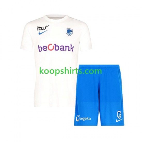 KRC Genk Uit Tenue Kinder Voetbalshirts 2022-2023 Korte Mouwen KRC Genk Uit Tenue Kinder Voetbalshirts 2022-2023 Korte Mouwen