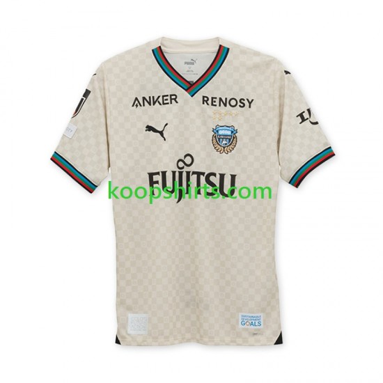 Kawasaki Frontale Uit Tenue Heren Voetbalshirts 2024-2025 Korte Mouwen Kawasaki Frontale Uit Tenue Heren Voetbalshirts 2024-2025 Korte Mouwen