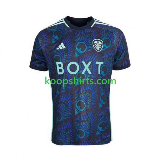 Leeds United Uit Tenue Heren Voetbalshirts 2023-2024 Korte Mouwen Leeds United Uit Tenue Heren Voetbalshirts 2023-2024 Korte Mouwen