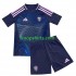 Leeds United Derde Tenue Kinder Voetbalshirts 2024-2025 Korte Mouwen