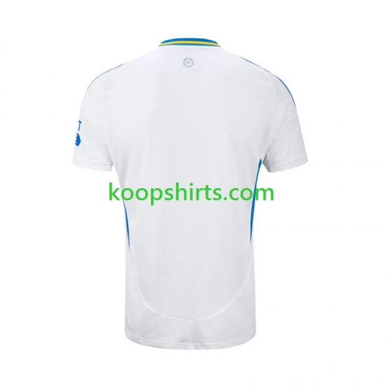 Leeds United Thuis Tenue Heren Voetbalshirts 2024-2025 Korte Mouwen