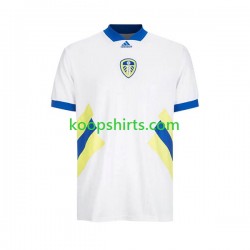 Leeds United Retro Thuis Tenue Heren Voetbalshirts Icon 2022-2023 Korte Mouwen