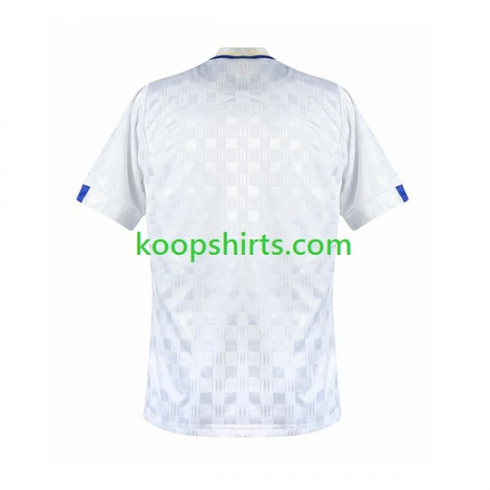 Leeds United Retro Thuis Tenue Heren Voetbalshirts 1989-1990 Korte Mouwen