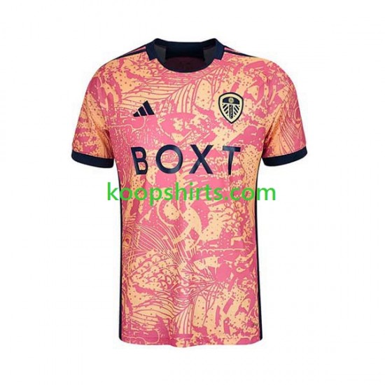 Leeds United Derde Tenue Heren Voetbalshirts 2023-2024 Korte Mouwen Leeds United Derde Tenue Heren Voetbalshirts 2023-2024 Korte Mouwen