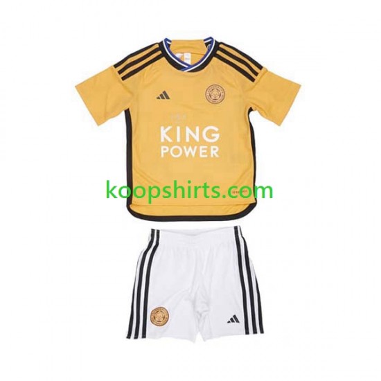 Leicester City Derde Tenue Kinder Voetbalshirts 2023-2024 Korte Mouwen Leicester City Derde Tenue Kinder Voetbalshirts 2023-2024 Korte Mouwen