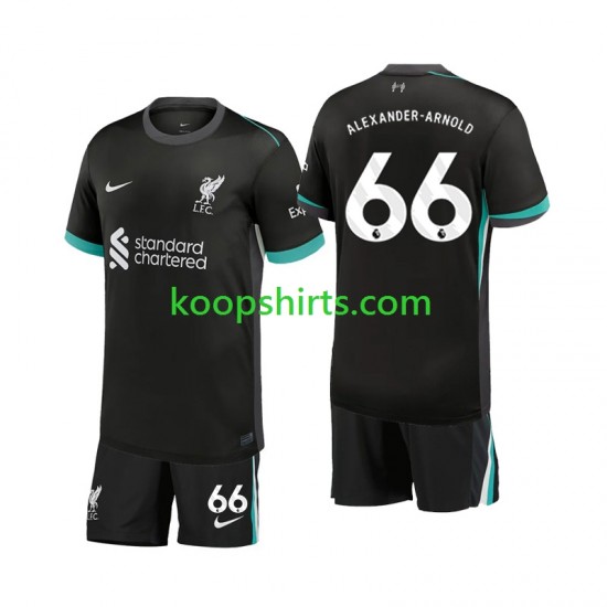 Liverpool Uit Tenue Kinder Voetbalshirts Alexander-Arnold 66 2024-2025 Korte Mouwen Liverpool Uit Tenue Kinder Voetbalshirts Alexander-Arnold 66 2024-2025 Korte Mouwen