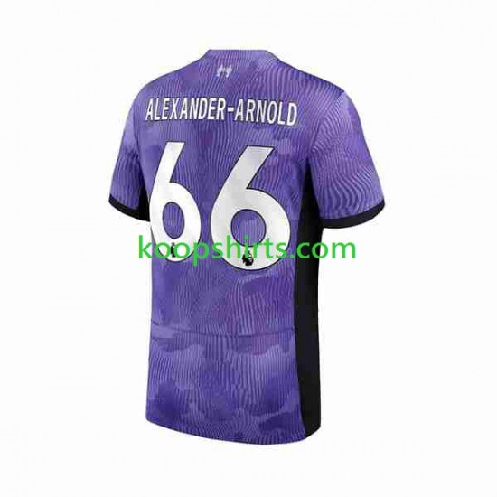 Liverpool Derde Tenue Heren Voetbalshirts Alexander-Arnold 66 2023-2024 Korte Mouwen Liverpool Derde Tenue Heren Voetbalshirts Alexander-Arnold 66 2023-2024 Korte Mouwen