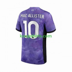 Liverpool Derde Tenue Heren Voetbalshirts Alexis Mac Allister 10 2023-2024 Korte Mouwen