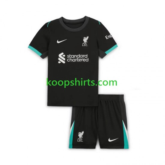 Liverpool Uit Tenue Kinder Voetbalshirts 2024-2025 Korte Mouwen Liverpool Uit Tenue Kinder Voetbalshirts 2024-2025 Korte Mouwen