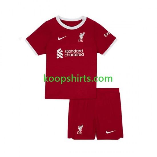 Liverpool Thuis Tenue Kinder Voetbalshirts 2023-2024 Korte Mouwen Liverpool Thuis Tenue Kinder Voetbalshirts 2023-2024 Korte Mouwen