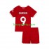 Liverpool Thuis Tenue Kinder Voetbalshirts Darwin Nunez 9 2023-2024 Korte Mouwen