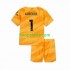 Liverpool Doelman Derde Tenue Kinder Voetbalshirts A Becker 1 2023-2024 Korte Mouwen