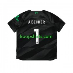 Liverpool Doelman Uit Tenue Heren Voetbalshirts A.Becker 1 2023-2024 Korte Mouwen