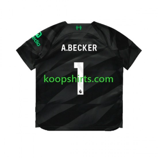 Liverpool Doelman Uit Tenue Heren Voetbalshirts A.Becker 1 2023-2024 Korte Mouwen Liverpool Doelman Uit Tenue Heren Voetbalshirts A.Becker 1 2023-2024 Korte Mouwen
