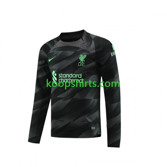 Liverpool Doelman Uit Tenue Heren Voetbalshirts 2023-2024 Lange Mouwen Liverpool Doelman Uit Tenue Heren Voetbalshirts 2023-2024 Lange Mouwen