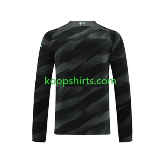 Liverpool Doelman Uit Tenue Heren Voetbalshirts 2023-2024 Lange Mouwen
