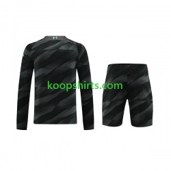 Liverpool Doelman Uit Tenue Kinder Voetbalshirts 2023-2024 Lange Mouwen