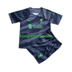 Liverpool Doelman Uit Tenue Kinder Voetbalshirts 2023-2024 Korte Mouwen