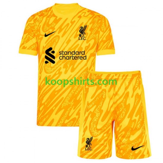 Liverpool Doelman Vierde Tenue Kinder Voetbalshirts 2024-2025 Korte Mouwen Liverpool Doelman Vierde Tenue Kinder Voetbalshirts 2024-2025 Korte Mouwen