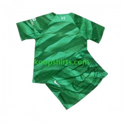 Liverpool Doelman Thuis Tenue Kinder Voetbalshirts 2023-2024 Korte Mouwen