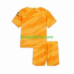 Liverpool Doelman Derde Tenue Kinder Voetbalshirts 2023-2024 Korte Mouwen