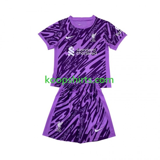Liverpool Doelman Derde Tenue Kinder Voetbalshirts 2024-2025 Korte Mouwen Liverpool Doelman Derde Tenue Kinder Voetbalshirts 2024-2025 Korte Mouwen