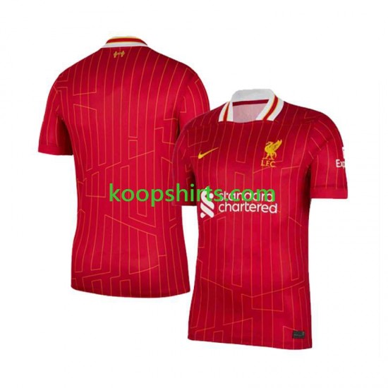 Liverpool Thuis Tenue Heren Voetbalshirts 2024-2025 Korte Mouwen Liverpool Thuis Tenue Heren Voetbalshirts 2024-2025 Korte Mouwen