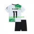 Liverpool Uit Tenue Kinder Voetbalshirts M.Salah 11 2023-2024 Korte Mouwen