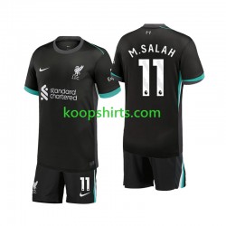 Liverpool Uit Tenue Kinder Voetbalshirts M.Salah 11 2024-2025 Korte Mouwen