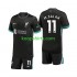 Liverpool Uit Tenue Kinder Voetbalshirts M.Salah 11 2024-2025 Korte Mouwen